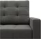 Image Canapea colțar Magnifico Meble Elma LL Bonell Lux 06 Dark Grey