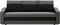 Image Canapea Magnifico Meble Orion Bonell Mikrofaza 27/Mikrofaza 15 Grey/Black