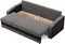 Image Canapea Magnifico Meble Orion Bonell Mikrofaza 27/Mikrofaza 15 Grey/Black