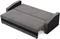 Image Canapea Magnifico Meble Orion Bonell Mikrofaza 27/Mikrofaza 15 Grey/Black
