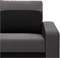 Image Canapea Magnifico Meble Orion Bonell Mikrofaza 27/Mikrofaza 15 Grey/Black