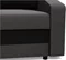 Image Canapea Magnifico Meble Orion Bonell Mikrofaza 27/Mikrofaza 15 Grey/Black
