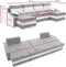 Image Canapea în formă de U Magnifico Meble Sparta Plus Mikrofaza 27 Grey