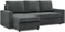 Image Диван угловой Magnifico Meble Neo LL Straight Bonell Kronos 34 Dark Grey