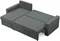 Image Диван угловой Magnifico Meble Neo LL Straight Bonell Kronos 34 Dark Grey