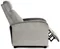 Image Fotoliul recliner Mebel Elite Danny Velvet Grey