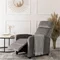 Image Fotoliul recliner Mebel Elite Danny Velvet Grey