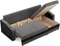 Image Диван угловой Magnifico Meble Orion LL Bonell Mikrofaza 27/15 R Grey/Black
