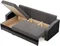 Image Canapea colțar Magnifico Meble Orion LL Bonell Mikrofaza 27/15 Left Grey/Black