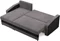Image Canapea colțar Magnifico Meble Orion LL Bonell Mikrofaza 27/15 Left Grey/Black