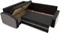 Image Диван угловой Grande RShelf Bonell Mikrofaza 15/27 L Black/Grey