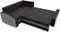 Image Диван угловой Grande RShelf Bonell Mikrofaza 15/27 L Black/Grey