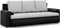 Image Диван Magnifico Meble Foresta Lawa 9/Real 11 Light Grey/Black