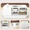 Image Măsuță de cafea Costway JV12355WH White