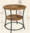 Image Журнальный столик Vasagle LET56BX Rustic Brown/Ink Black