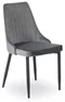 Image Scaun Mebel Elite Bari Grey/Black