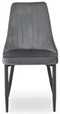 Image Scaun Mebel Elite Bari Grey/Black