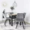 Image Scaun Mebel Elite Rick Grey/Black