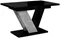 Image Masă extensibilă Prospero Dubaj Black Gloss/Stone
