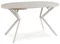 Image Masă extensibilă Mebel Elite Lugo 90-190 Cashmere/White