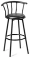 Image Set de scaune de bar Costway JV11026 Black