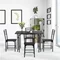 Image Set de dining Costway HW66275 1+4 Black