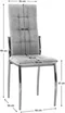Image Scaun Tempo Kondela Adora 2 New Grey