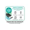 Image Saltea INTEX Velur Prestige 152x203x30 USB FastFill