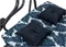 Image Садовые качели Ramiz 8011 Pattern Leaves, Navy Blue
