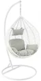 Image Кресло-кокон Chomik FAT1029 White/Gray