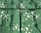 Image Скамья-качели с тентом 2в1 Ramiz Swing Seat Braid Green Butterflies