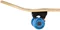 Image Скейтборд Nils Extreme CR3108SA Spot Black/Blue