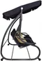 Image Садовые качели Springos Linda GS0016, Black