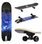 Image Скейтборд Nils Extreme CR3108SA Space Star, Black/Blue