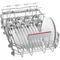 Image Mașină de spalat vase încorporabilă  Bosch SPV4EMX17E, Inox