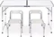 Image Set mobilier de grădină MultiGarden HTA120R+4S White