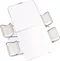 Image Set mobilier de grădină MultiGarden HTA120R+4S White