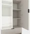 Image Dulap Nex Home A001L, White Snow/Cashmere