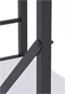 Image Стеллаж Nex Loft1700x800x350 мм, 5 полок, Anthracite/ White snow