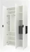 Image Dulap Nex Home A015R, White Snow/Anthracite