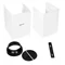 Image Наклонная вытяжка MASTERCOOK ROKA MC-K 650(60) WH LED, White