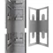 Image Стеллаж Nex Budget 1800x700x300 мм, 5 полок, оцинкованный