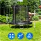 Image Trambulina THUNDER INSIDE ELITE 6FT (183cm) Black