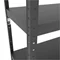 Image Стеллаж Nex Budget 1800x900x400 mm, 5 полок, antracit