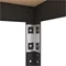 Image Стеллаж Nex Budget 1800x900x400 mm, 5 полок, antracit