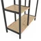 Image Стеллаж Nex Loft Cascade 1090x700x300 mm, 5 полок, Antracite / Oak Artisan