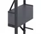 Image Raft Nex Loft 900x800x400 mm, 3 rafturi, Anthracite