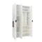 Image Dulap cu usi batante Nex Home A015L, White Snow/Cashmere