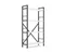 Image Raft Nex Loft 1100x600x240 mm, 4 rafturi, Anthracite/ White snow
