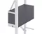 Image Raft Nex Loft 900x800x400 mm, 3 rafturi, White/ Anthracite